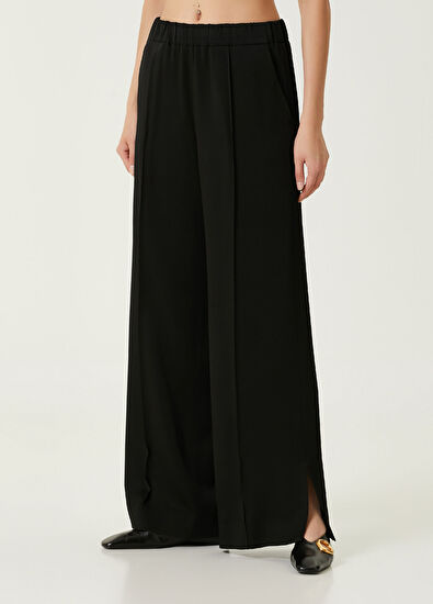 Jil Sander Siyah Wide Leg Pantolon - 3