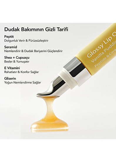 Aurelia Genève Vanilla Pudding Glossy Lip Oil Balm - 5