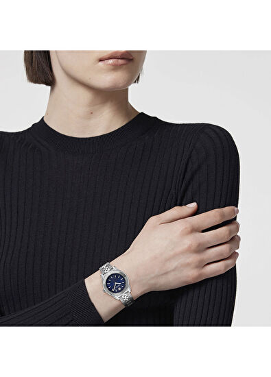 Versace VRSCVE9CA0124 Metalik Gri Kadın Kol Saati - 5