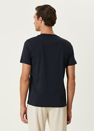 Beymen Club Navy Blue Logo T-Shirt - 5