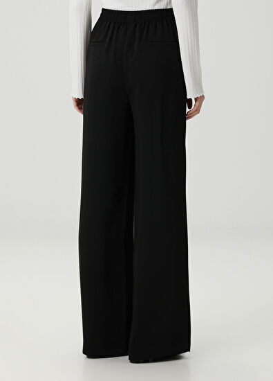 Beymen Collection Siyah Krep Pijama Pantolon - 4