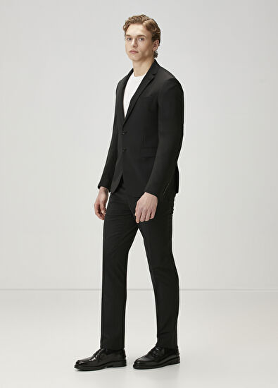 Beymen Club Drop 6 Black Wool Blend Suit - 3