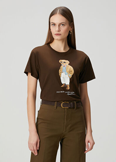 Polo Bear Kahverengi T-shirt - Görsel 4