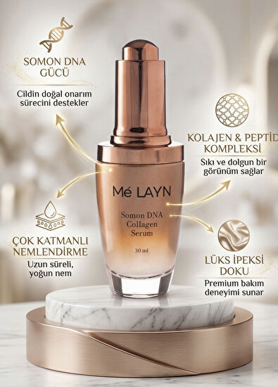 Melayn Somon Dna Kolajen Cilt Onarıcı Cilt Serumu 30 ml - 5