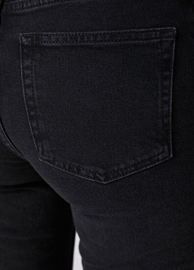 Beymen Club Slim Straight Fit Siyah Jean Pantolon - 7