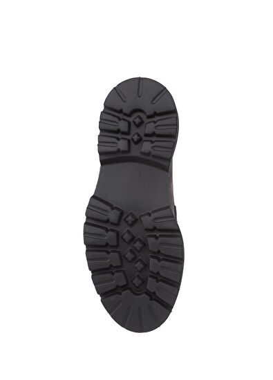 Beymen Club Anthracite Chain Detail Women's Suede Loafer - 5