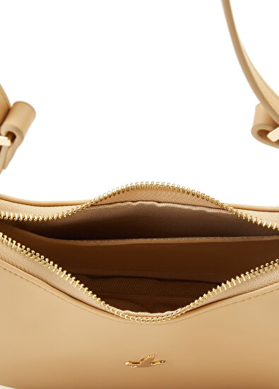 Beymen Club Nude Logo Detaylı Kadın Omuz Çantası - 5