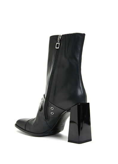 Carel Moonlight Siyah Kadın Deri Bot - 3