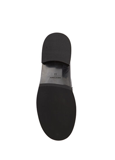 Beymen Club Siyah Püsküllü Kadın Deri Loafer - 5