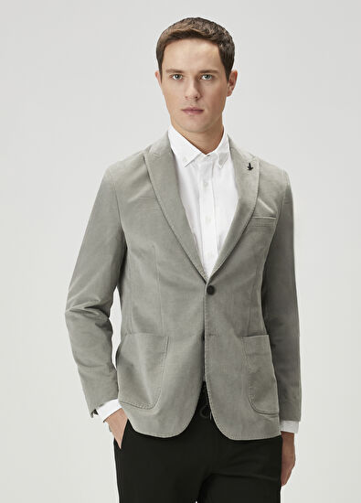 Beymen Club Çağla Kadife Dokulu Ceket - 3