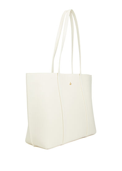 Beymen Club Picollo Ekru Kadın Alışveriş Çantası - 3