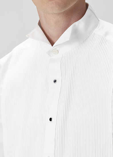 Beymen Club White Tuxedo Shirt - 6