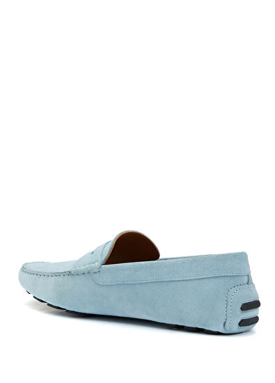 Beymen Club Açık Mavi Erkek Deri Loafer - 3