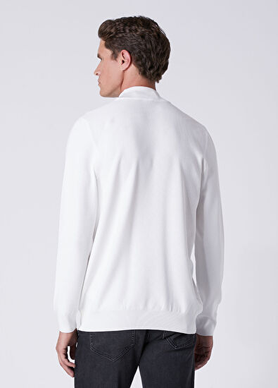 Beymen Club Off-White Half Turtleneck Sweater - 5