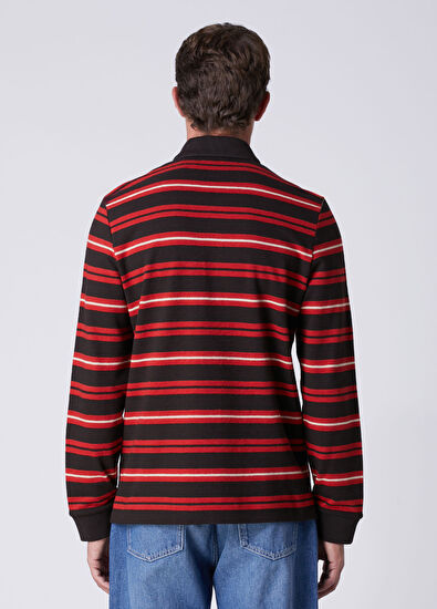 Beymen Club Brown Red Polo Sweatshirt - 5