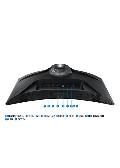 Samsung Odyssey 27" G6 2K 240 Hz Gaming Monitör LS27BG650EUXUF - 5