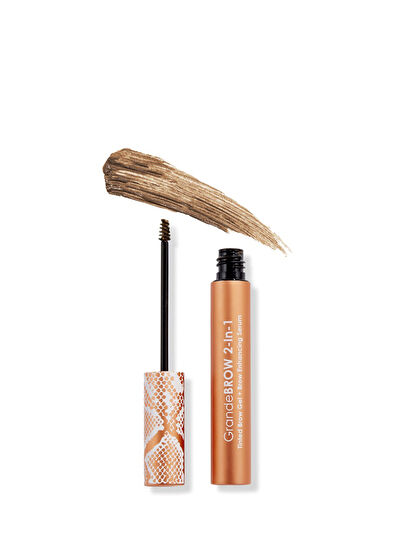Grande Cosmetics GrandeBROW 2-in-1 Tinted Gel + Brow Enhancing Medium Serum 3.5 ml - 4