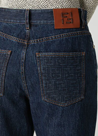 Fendi Navy Jeans - 5