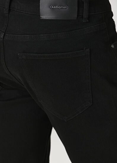 Beymen Club Slim Fit Siyah Jean Pantolon - 5