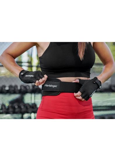 Harbinger Foam Core 4,5 Inch XL Siyah Unisex Ağırlık Kemeri - 6