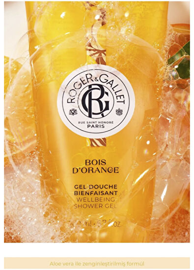 Roger&Gallet Bois D'Orange Citrus Extract Refreshing Intense Foam Shower Gel 200 ml - 4