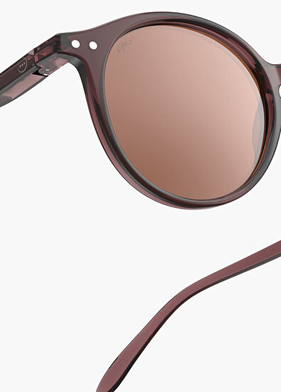 Izipizi Sun #D Old Leather Dark Brown Unisex Sunglasses - 3