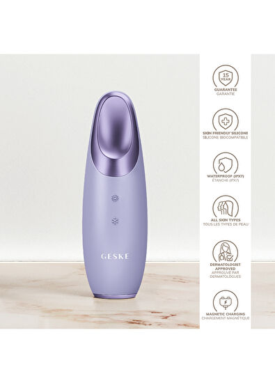 Geske Warm & Cool Eye Energizer Soğutma ve Isıtma Sağlayan Titreşimli Akıllı Göz Çevresi Masaj Cihazı - 7