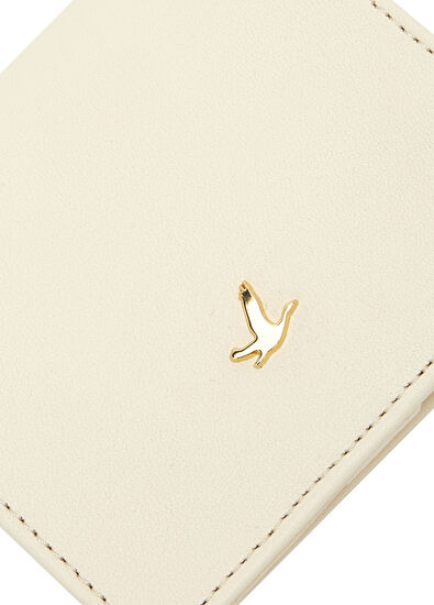 Beymen Club Beige Women's Leather Wallet - 5