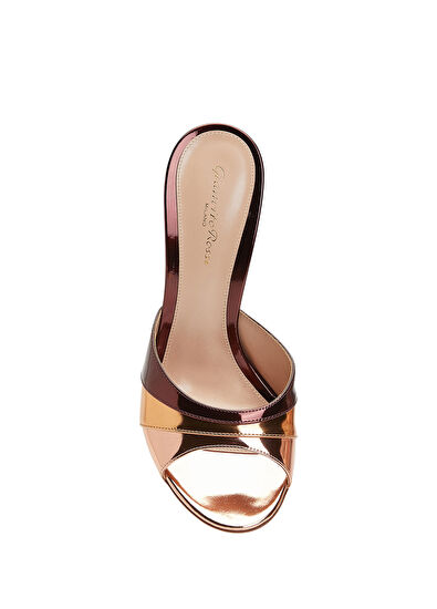 Marea Bronz Kadın Deri Terlik - Görsel 5