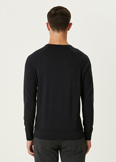 Beymen Club Black Wool Sweater - 5