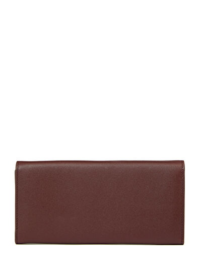 Beymen Club Burgundy Women's Leather Wallet - 3