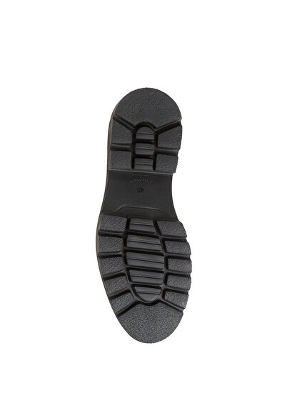 Beymen Club Siyah Erkek Klasik Chunky Kısa Deri Bot - 5