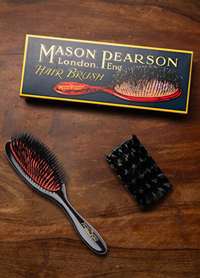 Mason Pearson Handy Boar Bristle B3 Dark Saç Fırçası - 5