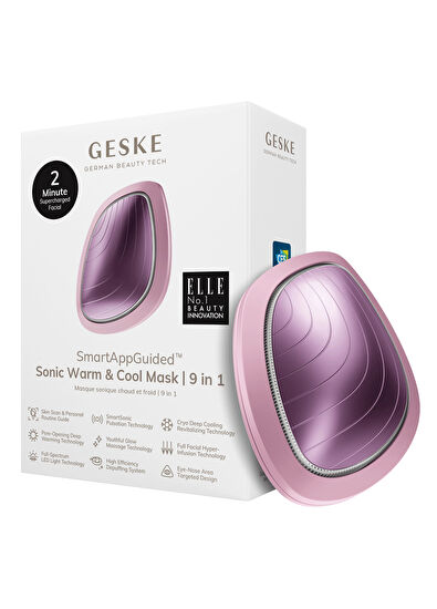 Geske Sonic Warm & Cool Mask Face Mask Conditioner with Cooling & Heating + Led Therapy + Vibrating - 7