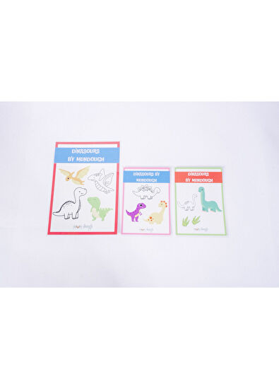 Mundough Dinasours Multicolor Play Dough Set - 4