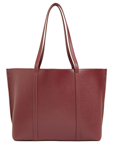 Beymen Club Picollo Burgundy Women's Shopping Bag - 4