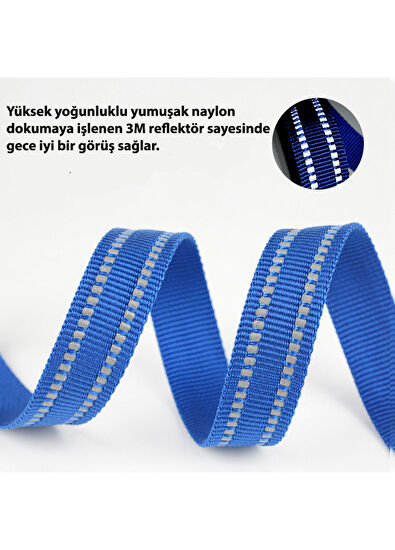 True Love Marine Turuncu Köpek Göğüs Tasması - 6