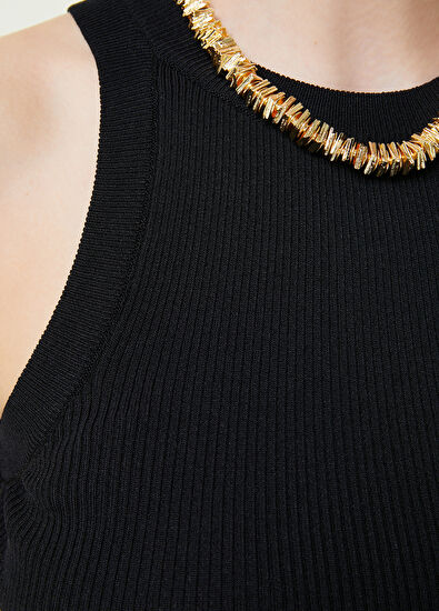 Beymen Club Siyah Ribanalı Atlet - 4