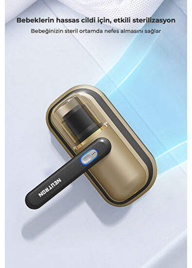 Neutron Anti Alerjen UV Işınlı Şarjlı Yatak ve Koltuk El Süpürgesi - 5