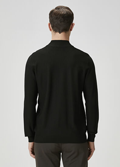 Beymen Club Black Half Turtleneck Sweater - 5