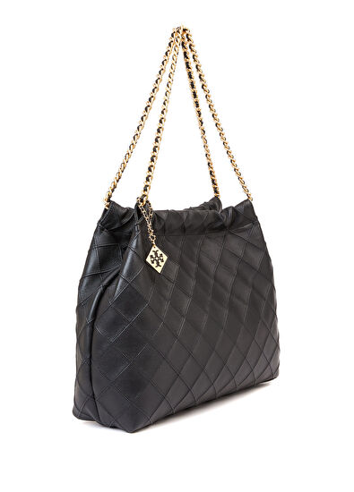 Tory Burch Fleming Siyah Kadın Deri Çanta - 3