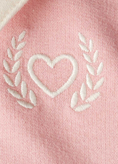 Carter's Pembe Uzun Kollu Kız Bebek Elbise - 5