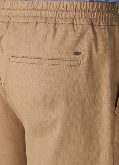 Beymen Club Camel Hair Spot Stitch Detailed Shorts - 5