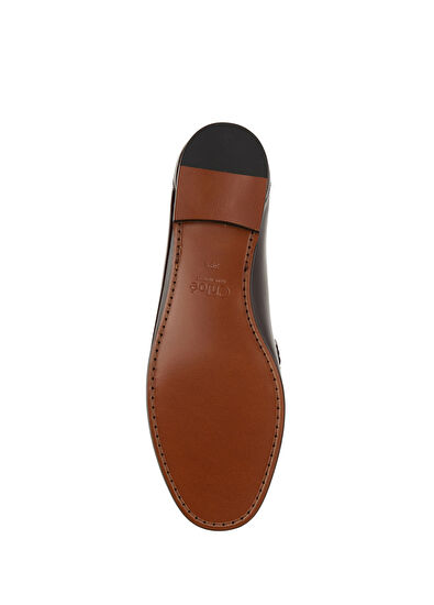 Mürdüm Kadın Deri Loafer - Görsel 6