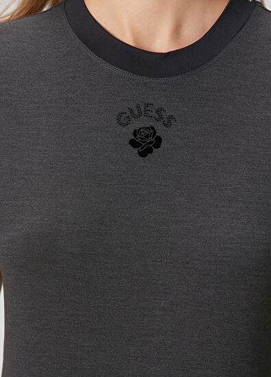 Guess Grey Logo T-Shirt - 5