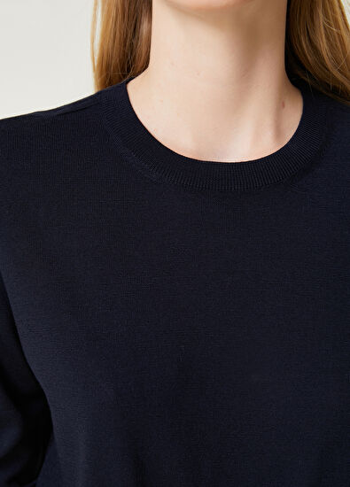 Beymen Club Lacivert Yün Kazak - 5