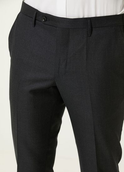 Rota Dark Grey Wool Pants - 4
