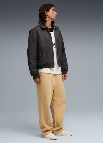 Puma Flat Dark Gray Erkek Puma x Represent Flat Dark Gray Erkek Bomber ...