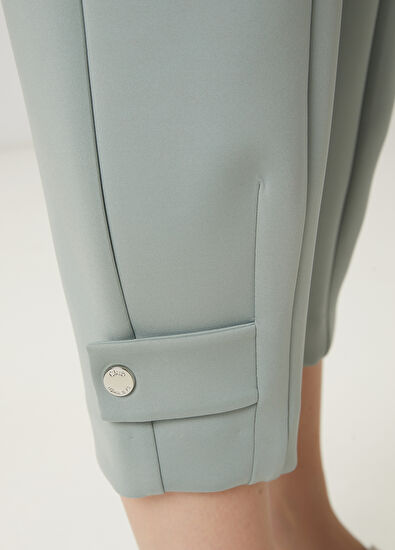 Beymen Club Su Yeşili Scuba Pantolon - 5