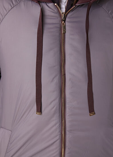 Beymen Club Plum Reversible Coat - 7